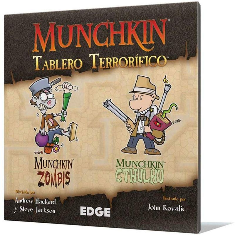 ASMODEE - Munchkin Tablero Terrorífico Expansion Español