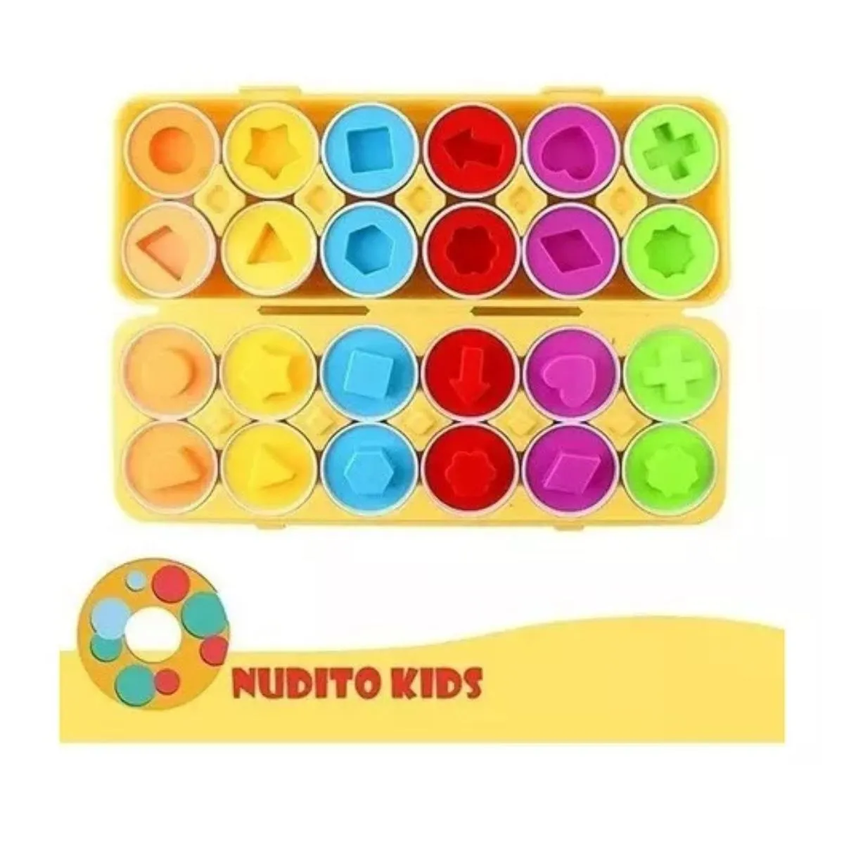 AFM - Huevos Montessori Juguete Para Niños que Encajan En Formas