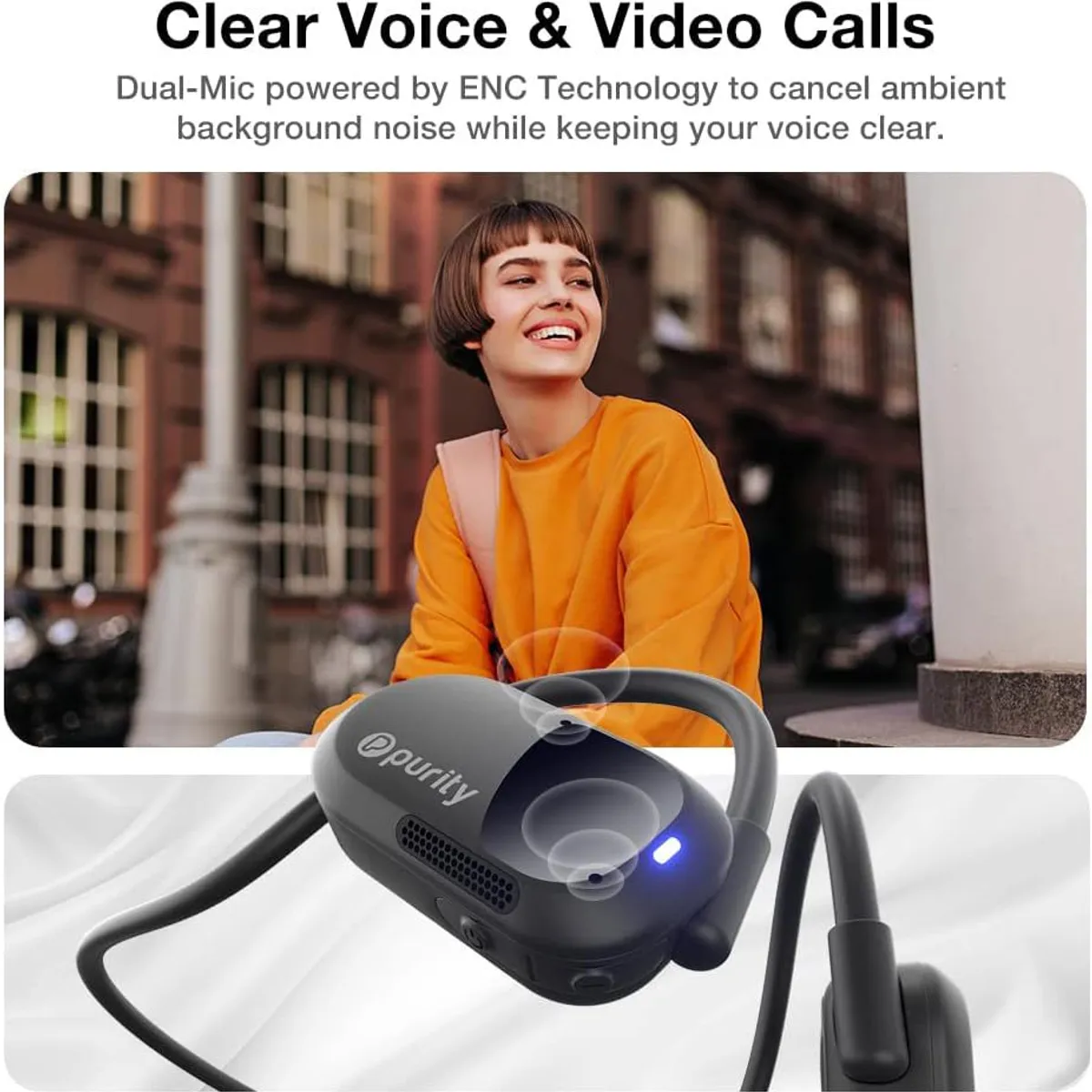 OEM - Audífonos Auriculares Air Conduction Oído Abierto Livianos y potentes