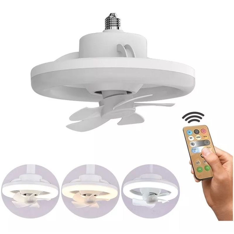ONE PIXEL - Luz De Ventilador De Techo Giratoria De 360°