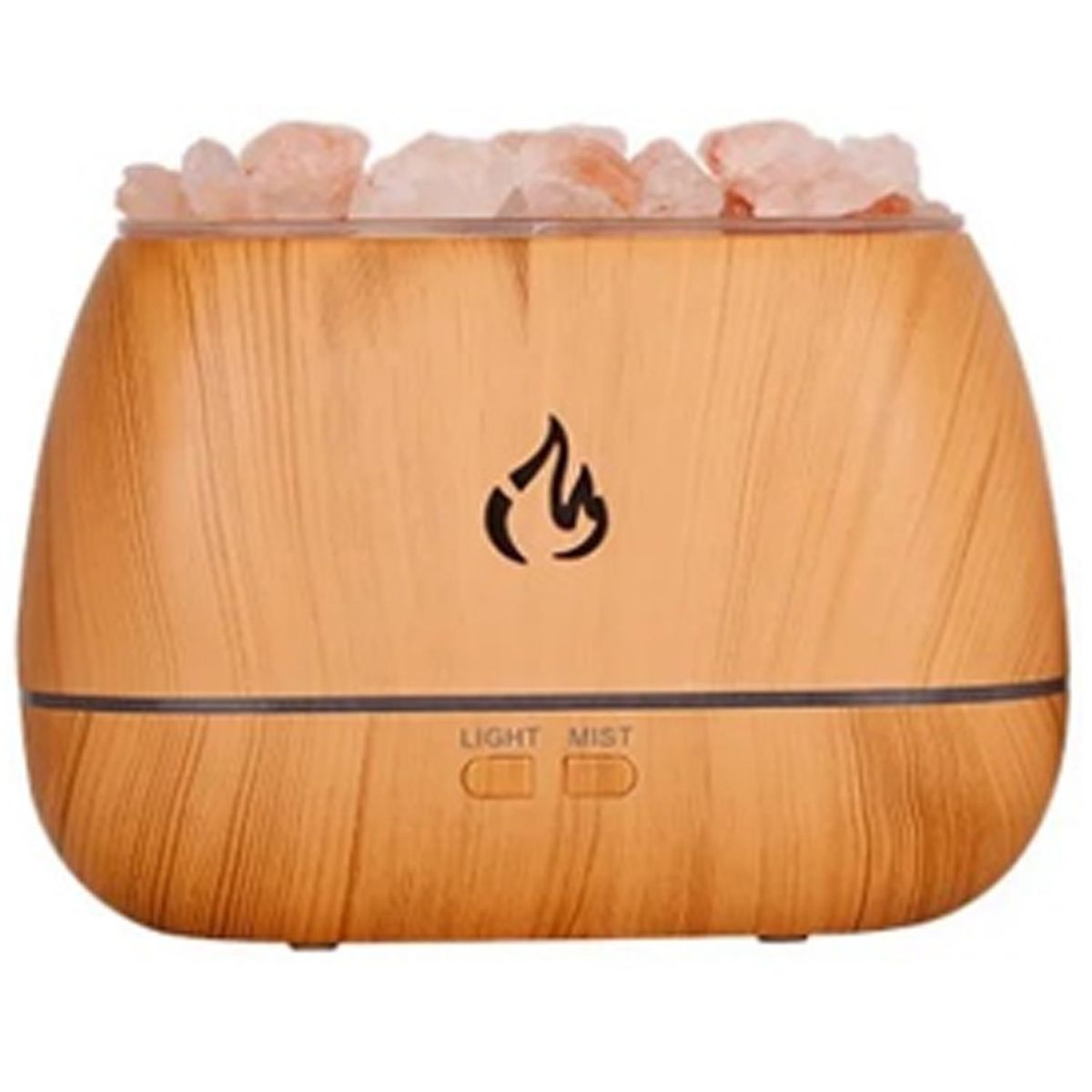 ONE PIXEL - Humificador Aroma Madera Piedra Sal Aceites Esenciales Luz Colores