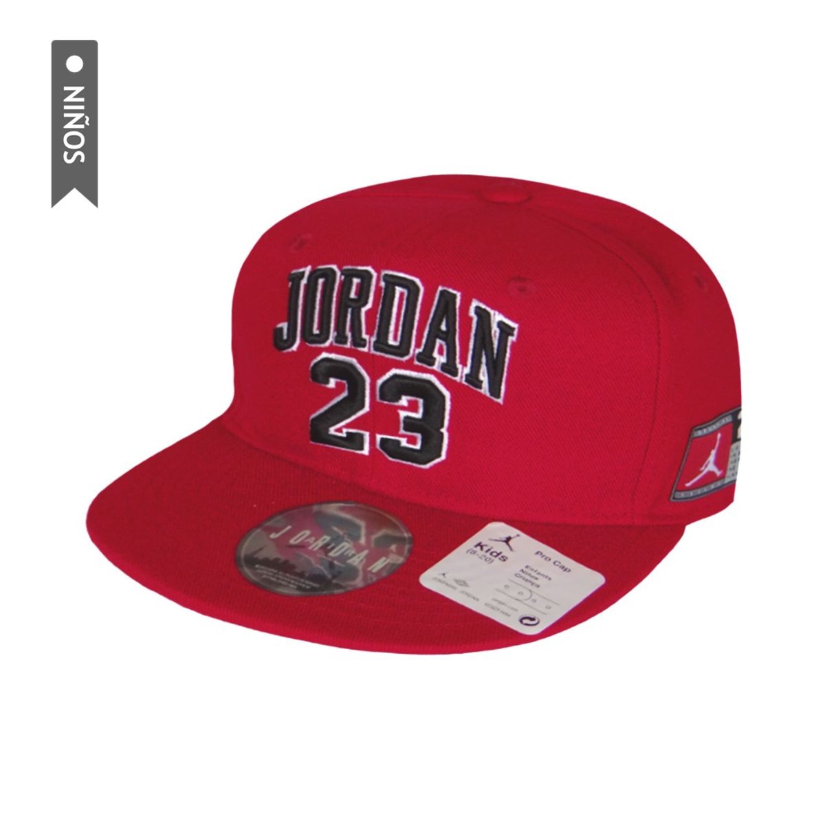 NIKE - Gorra Nike Headwear Jordan Brand Niños-Rojo