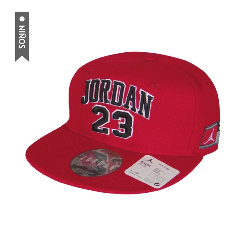 NIKE - Gorra Nike Headwear Jordan Brand Niños-Rojo