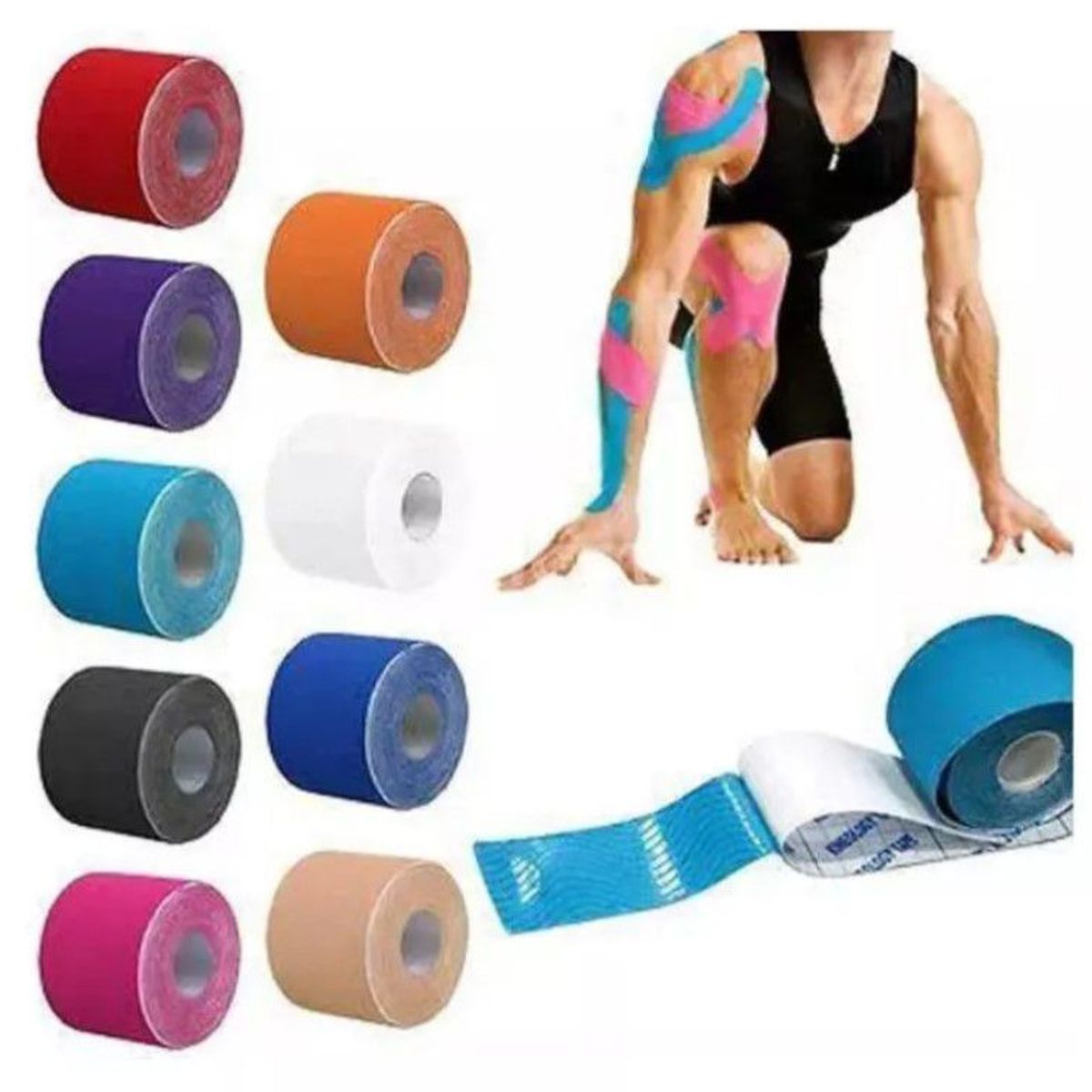 GENERICO - Cinta de Kiniesiologia Atletica