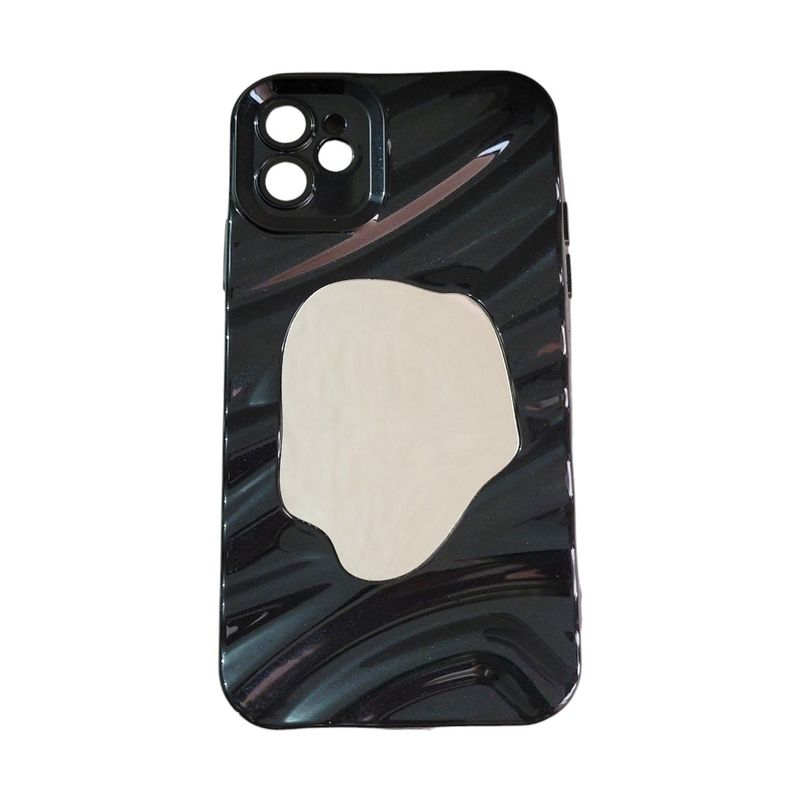 GENERICO - Estuche Case Metalizado Con Espejo Para iPhone 11