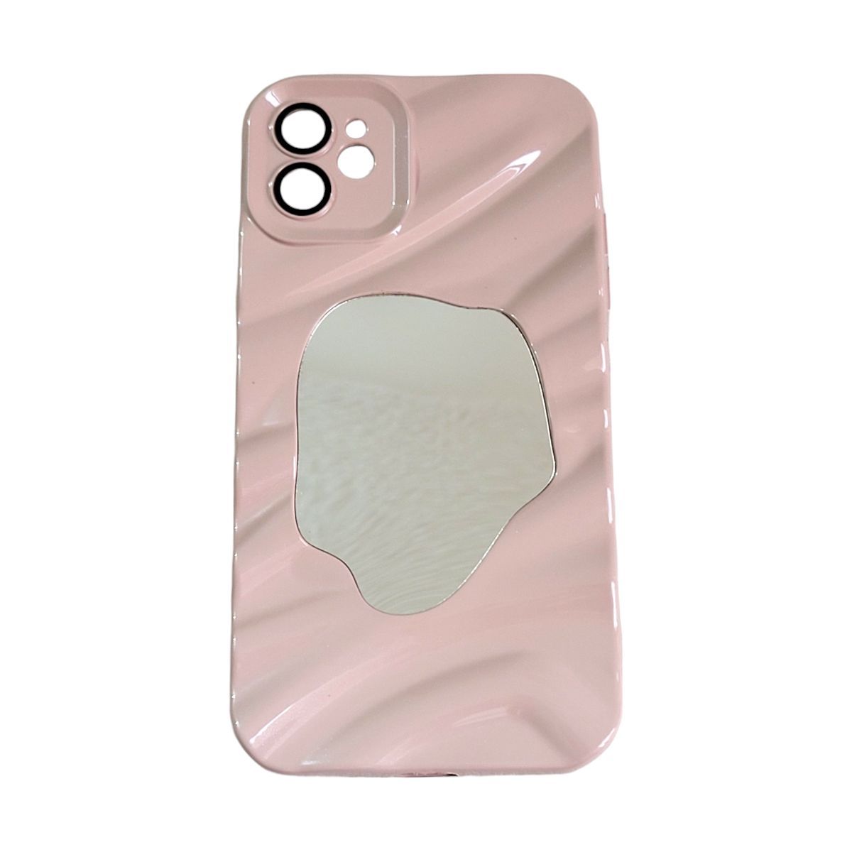 GENERICO - Estuche Case Metalizado Con Espejo Para iPhone 11