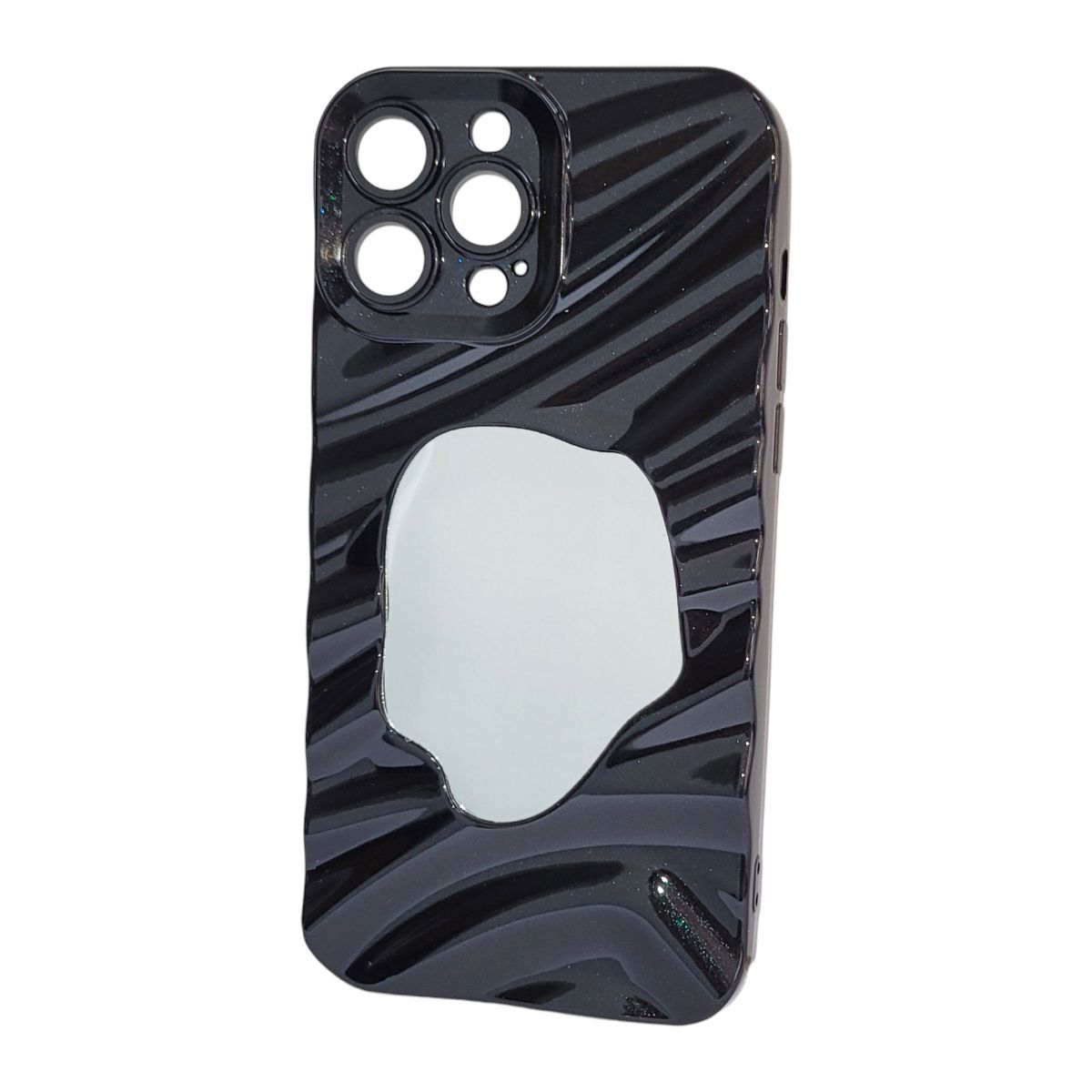 GENERICO - Estuche Case Para iPhone 13 Pro Max Metalizado Con Espejo