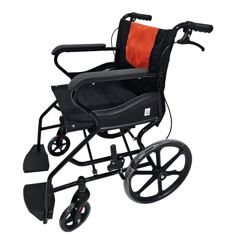VALCRI - SILLA DE RUEDAS DE TRANSPORTE PEQUEÑA XS