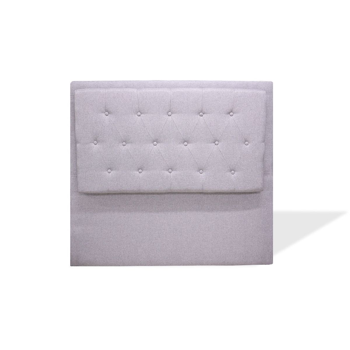 MUEBLES REM - Espaldar Kaser de piso 200 Gris Claro