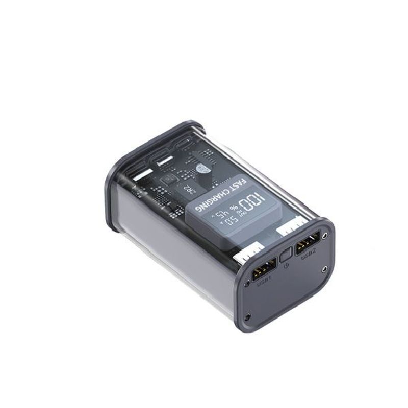 GENERICO - Power bank bateria portátil digital 10000mAh de carga rápida