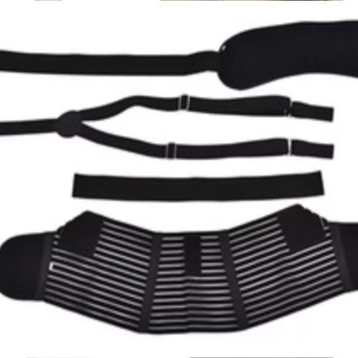 GENERICO - Faja Materna Prenatal Durante Embarazo Tirantas Soporte Abdo