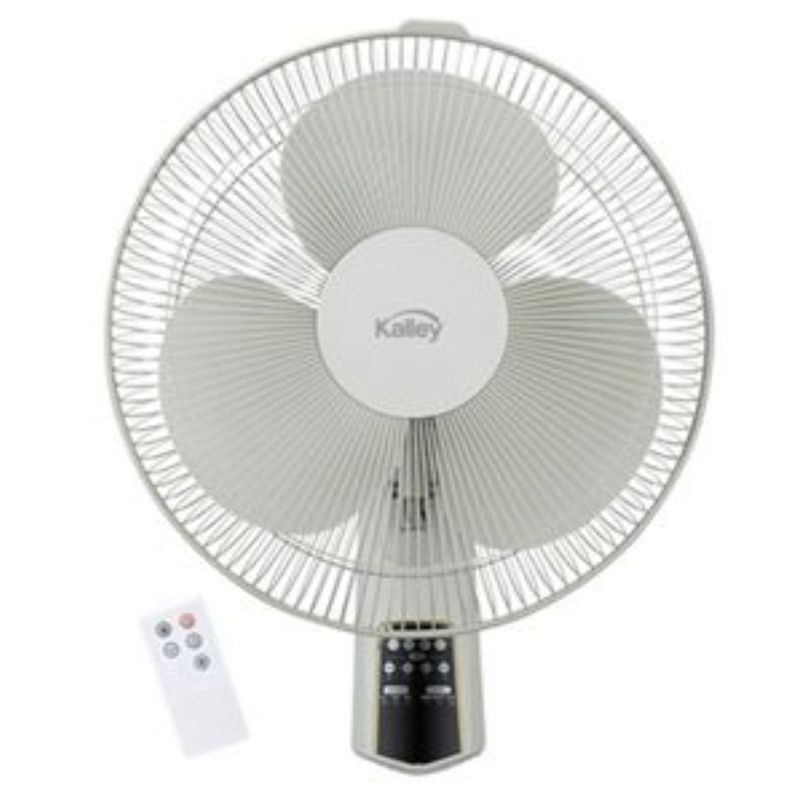 KALLEY - Ventilador de Pared Con Control Remoto Kalley 16 K-VPAR16C Blanco