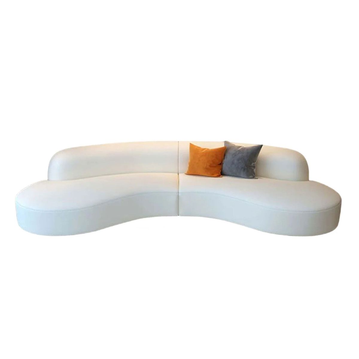 GENERICO - SALA MODERNA NEZUKO ECOCUERO BLANCO