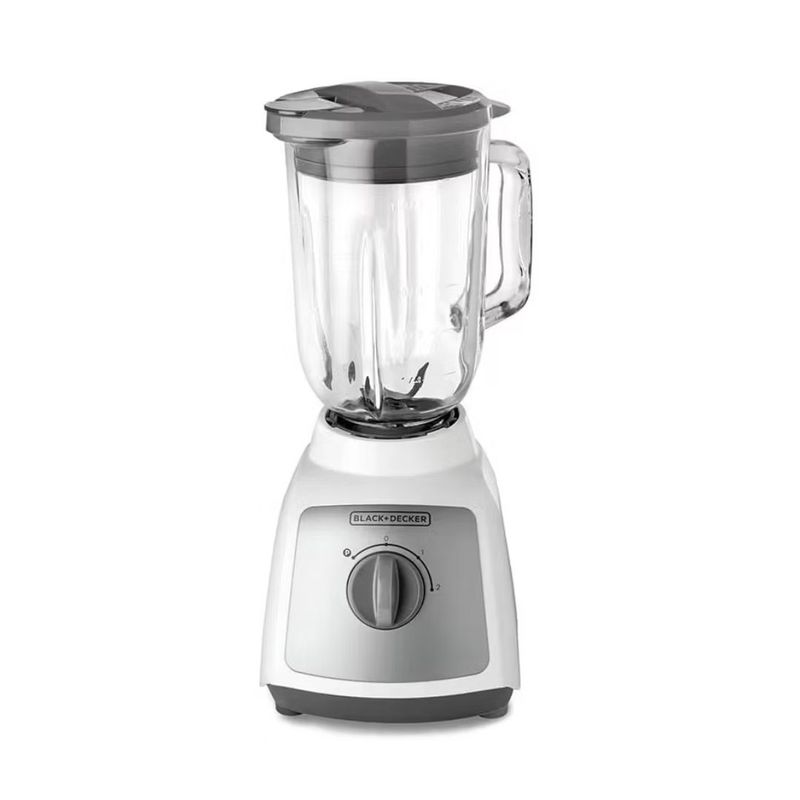 BLACK+DECKER - Licuadora Black+Decker DuraPro 2 Velocidades, Blanco BLBD202GW