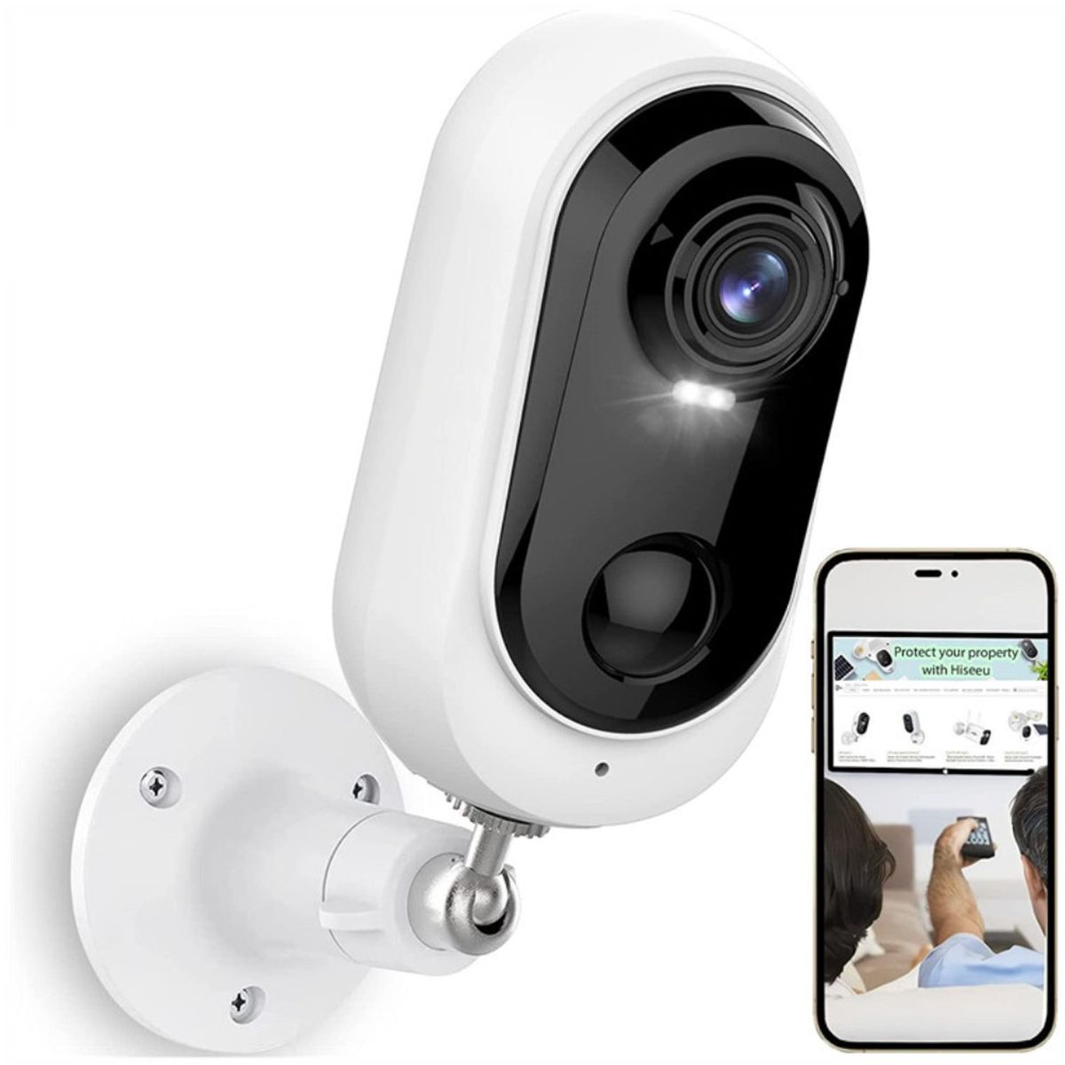 ONE PIXEL - Camara De Seguridad Wifi Recargable App Tuya Smart ONE PIXEL