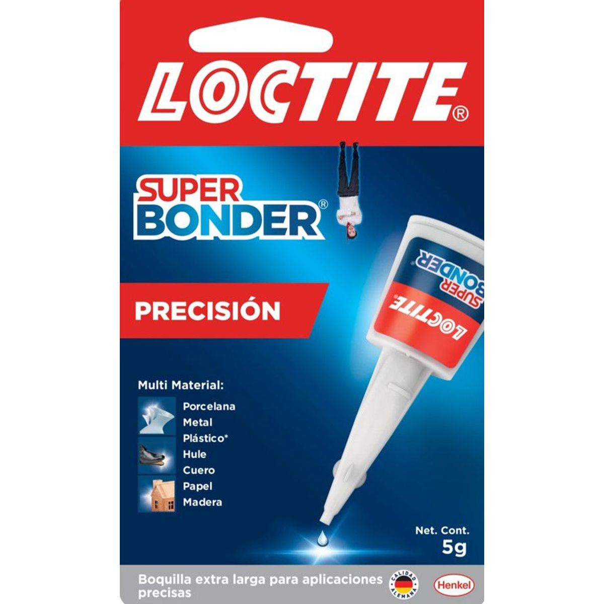 LOCTITE - Super Bonder 5gr Pegante Instantaeo