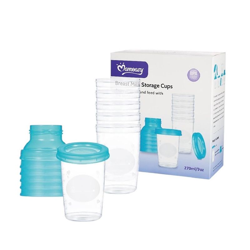 GENERICO - Setx6 Tarritos Vasos  Almacenamiento Leche Materna 9onz
