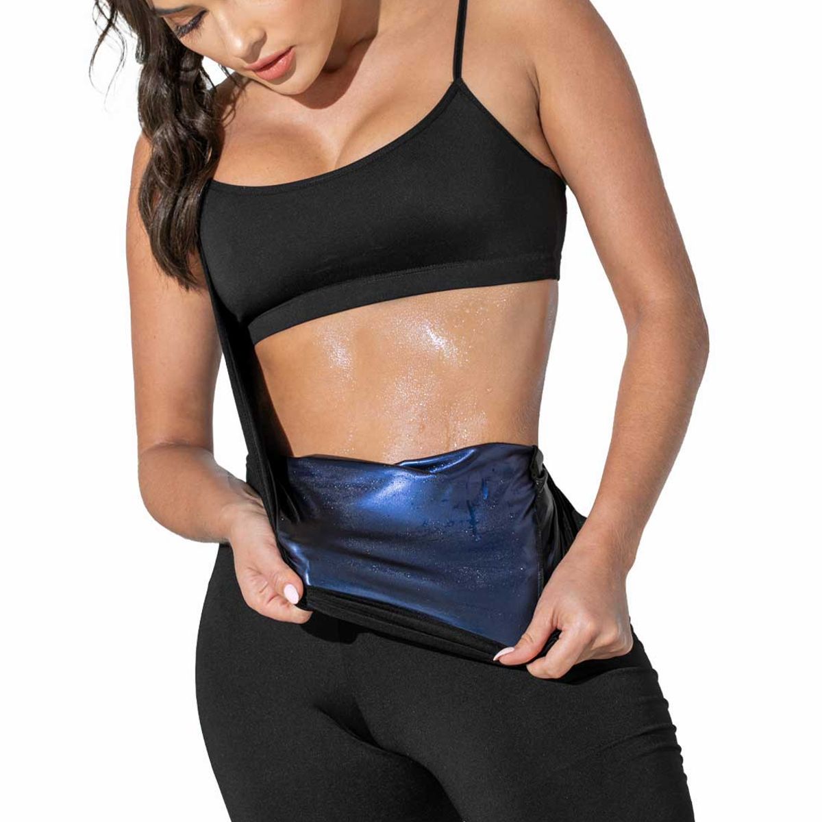 FORMAS INTIMAS - Enterizo Corto Mujer Negro FI 5400