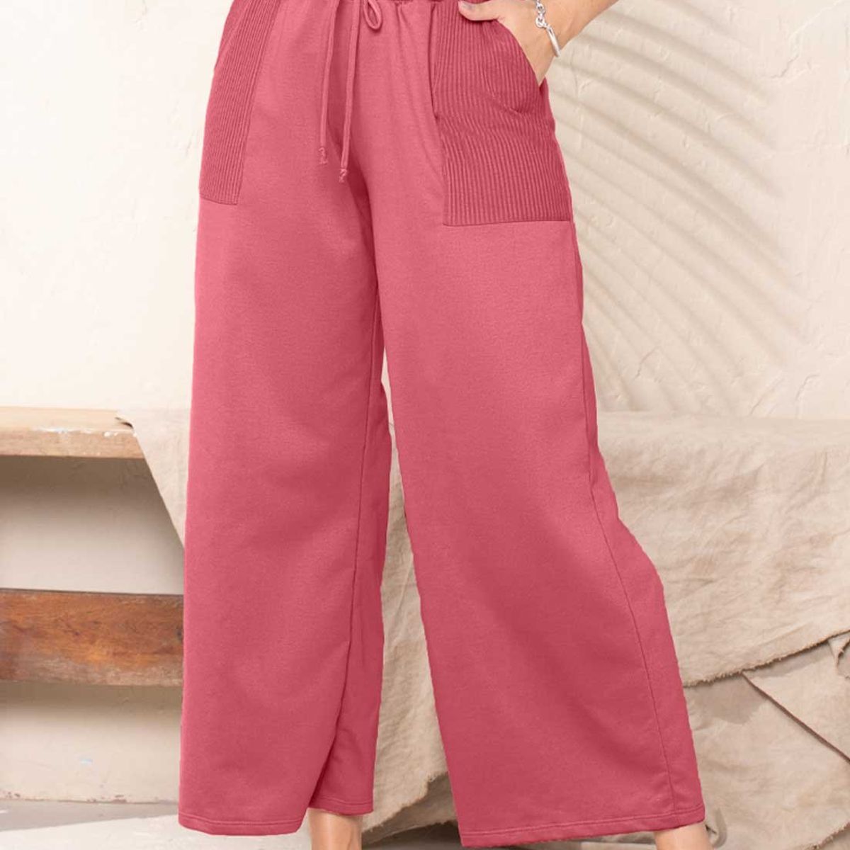 MARKETING PERSONAL - Pantalón Mujer Rosa Mp 821