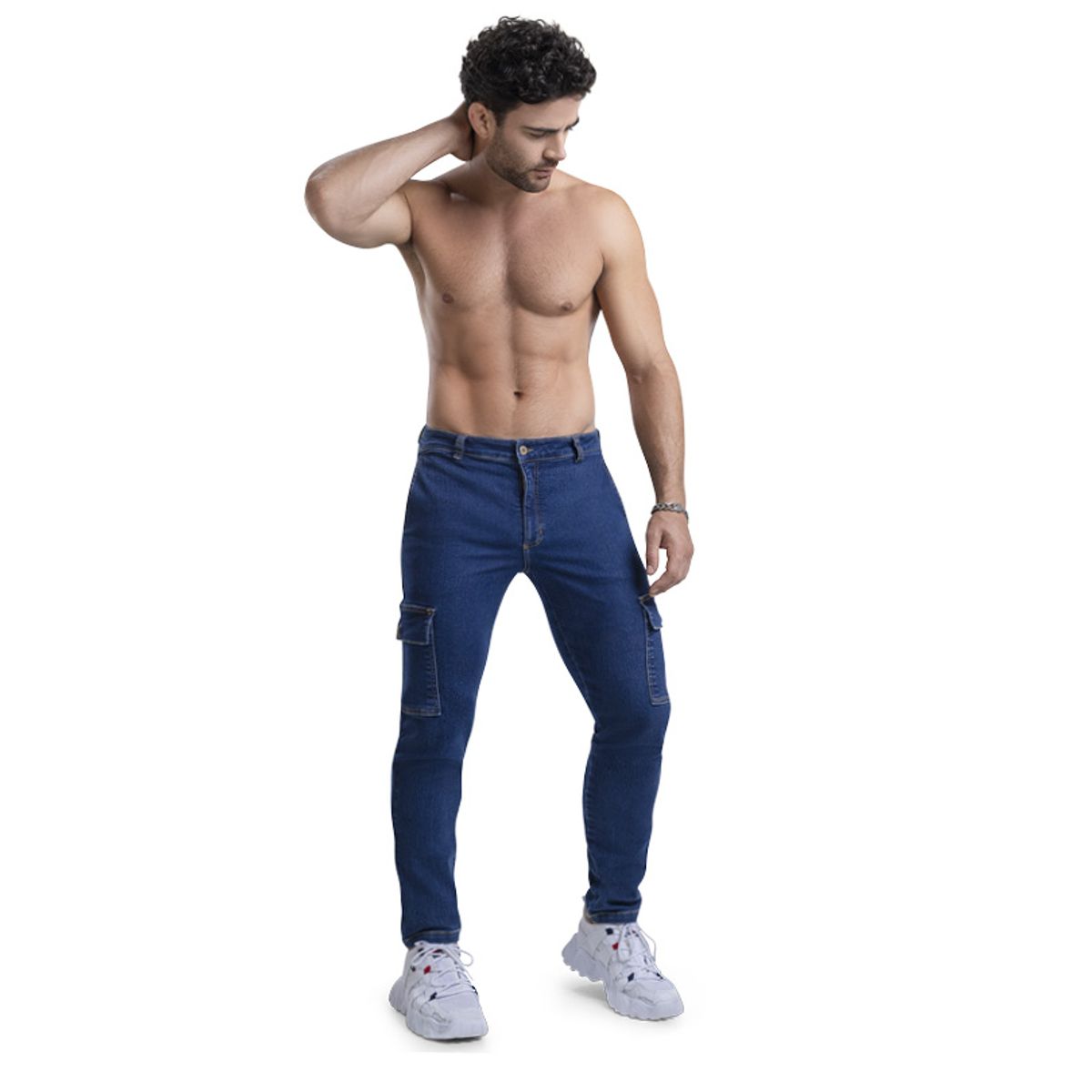 MARKETING PERSONAL - Pantalón Hombre Azul Oscuro Mp 6106