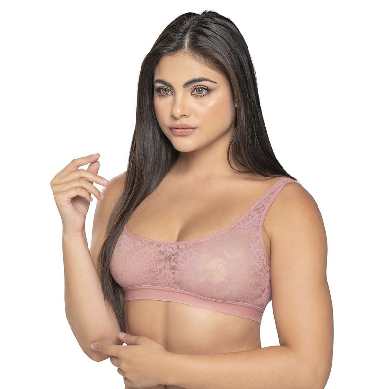 FORMAS INTIMAS - Top Mujer Palo De Rosa FI 4571