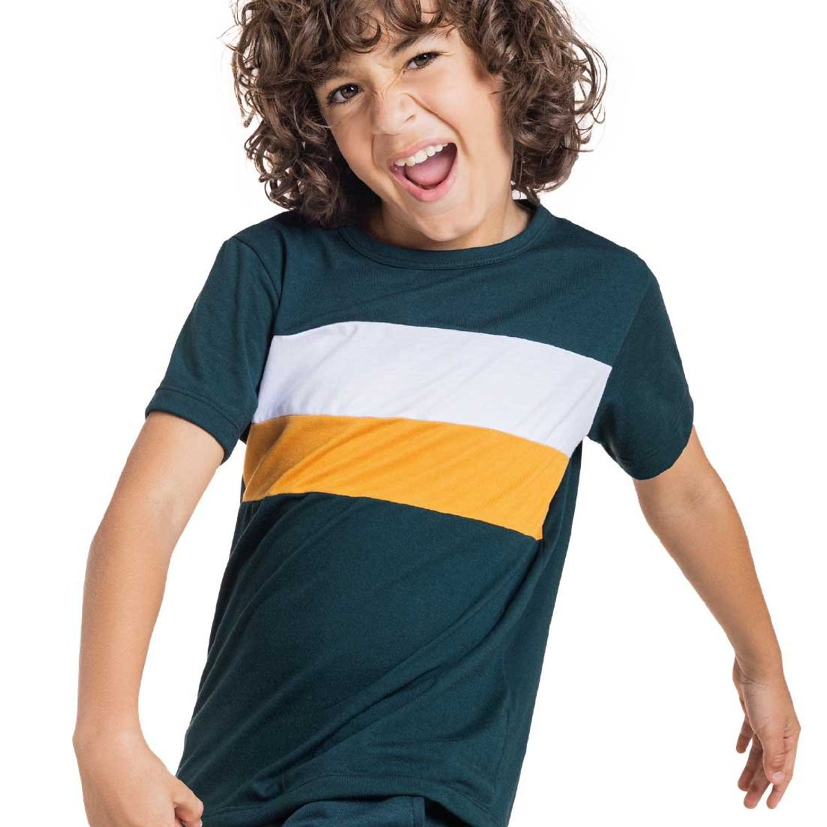 MARKETING PERSONAL - Camiseta Infantil Verde Botella Mp 1940