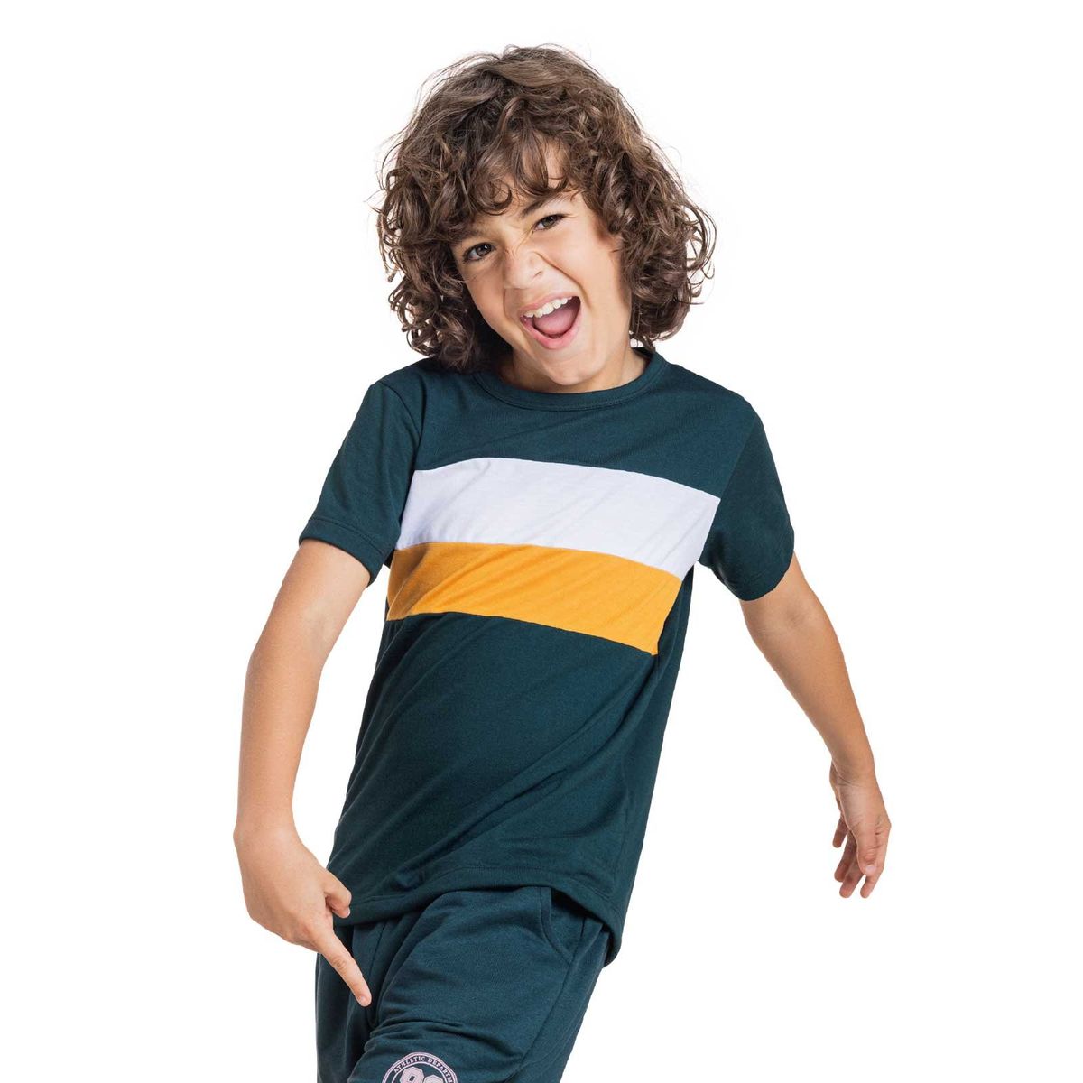 MARKETING PERSONAL - Camiseta Infantil Verde Botella Mp 1940