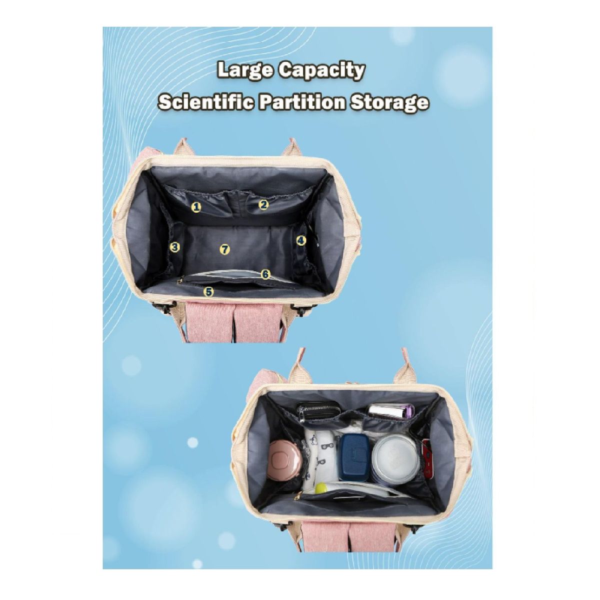 MUNDO BEBE - Pañalera Mochila Bolso Morral Para Bebé