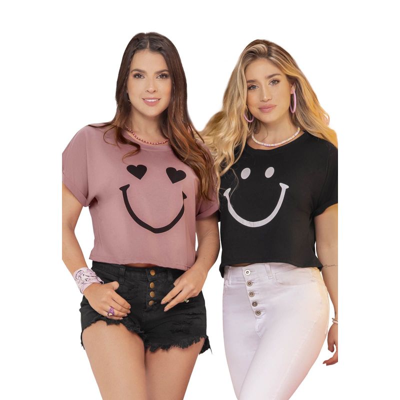 ATYPICAL - Camiseta Mujer Palo De Rosa Atypical 96282