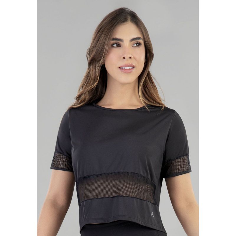 FORMAS INTIMAS - Camiseta Mujer Negro FI Fia513001