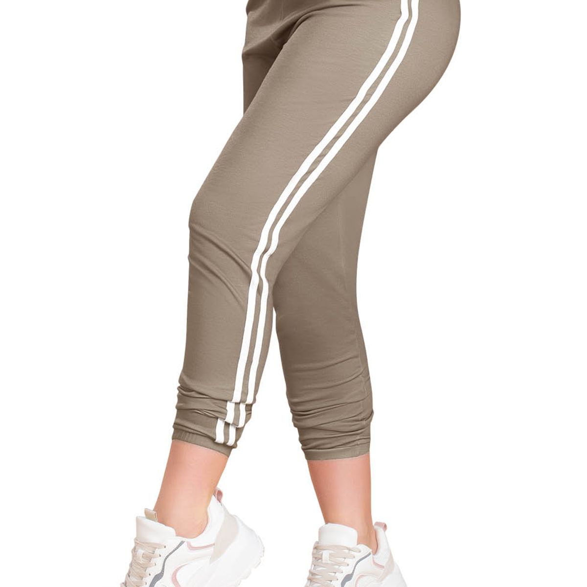 FORMAS INTIMAS - Pantalón Sudadera Mujer Taupe FI 91628
