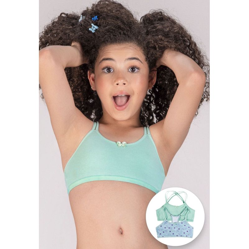 FORMAS INTIMAS - Top Paq X2 Infantil Azul Claro FI 10005353