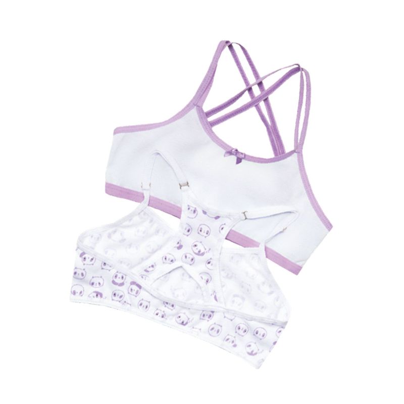 FORMAS INTIMAS - Top Paq X2 Infantil Lila FI
