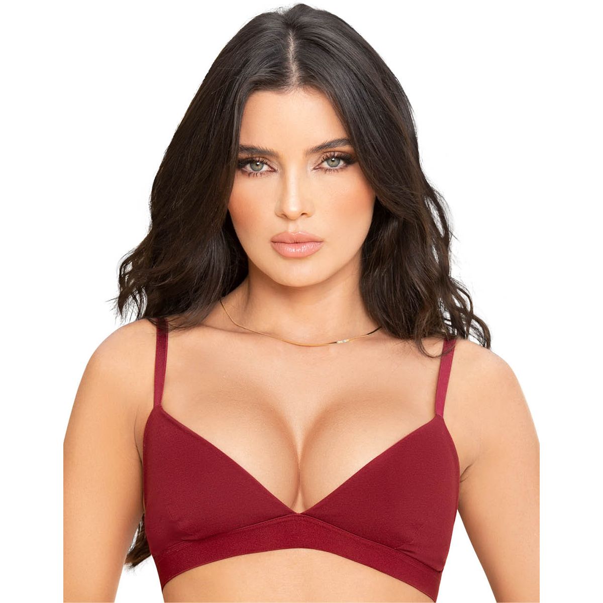 FORMAS INTIMAS - Top Mujer Vinotinto FI 16967