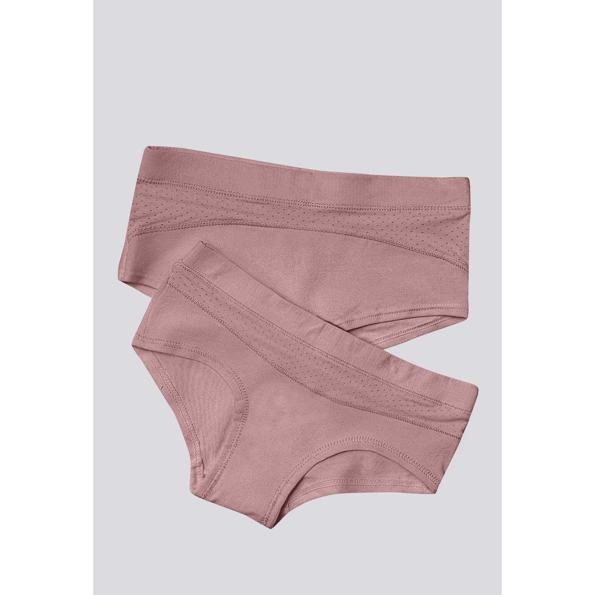 FORMAS INTIMAS - Cachetero Paq X2 Infantil Palo De Rosa Oscuro FI 7680