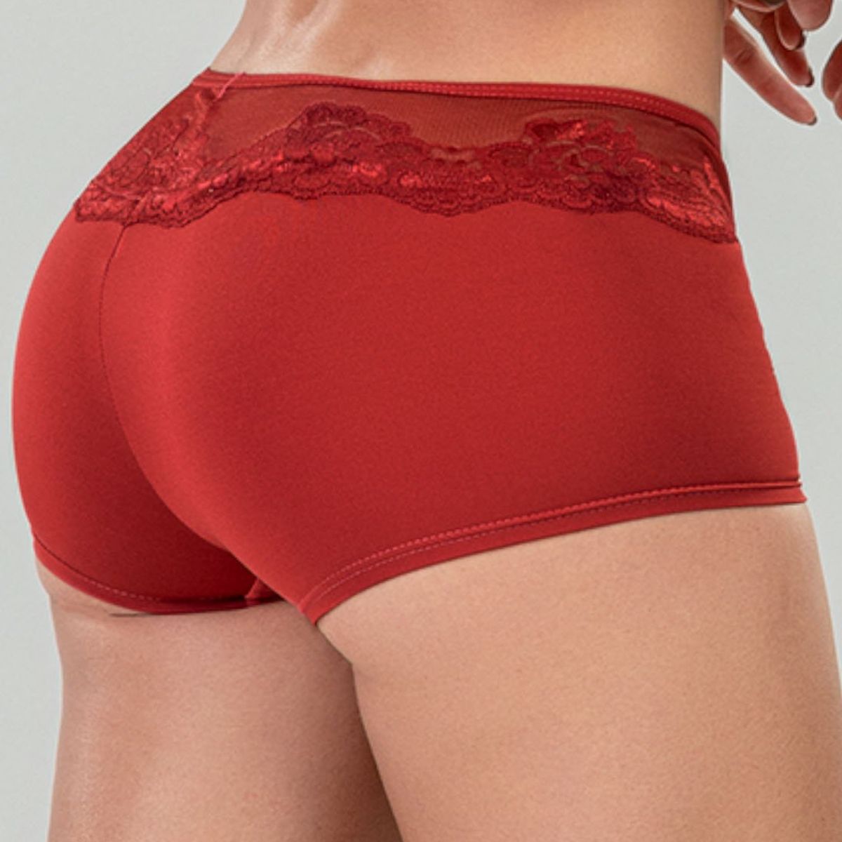 FORMAS INTIMAS - Cachetero Mujer Granate FI 93663