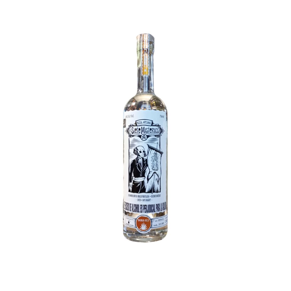 GENERICO - MEZCAL ARTESANAL SIETE MISTERIOS JOVEN 100% MAGUEY 750 ML