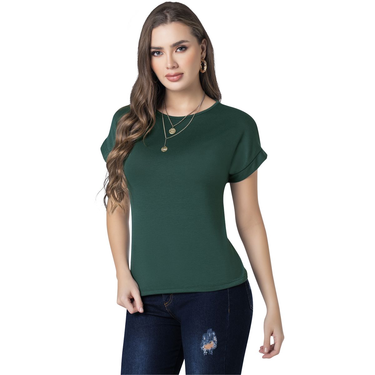MARKETING PERSONAL - Camiseta Mujer Pistacho Mp 9676