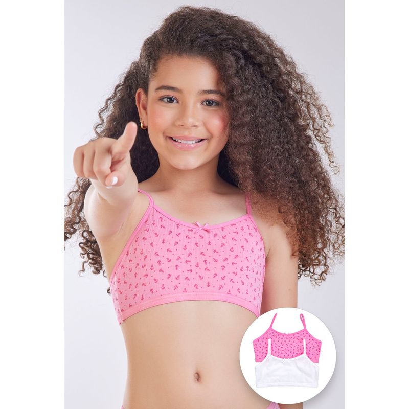 FORMAS INTIMAS - Top Paq X2 Infantil Rosado FI 96330
