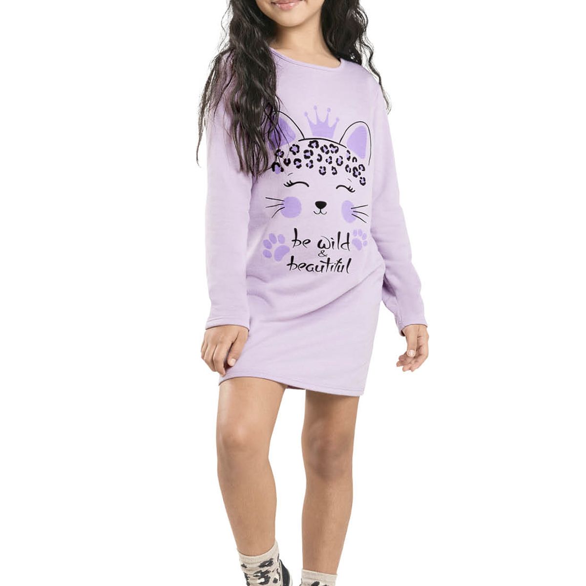 MARKETING PERSONAL - Vestido Infantil Lila Mp 32973