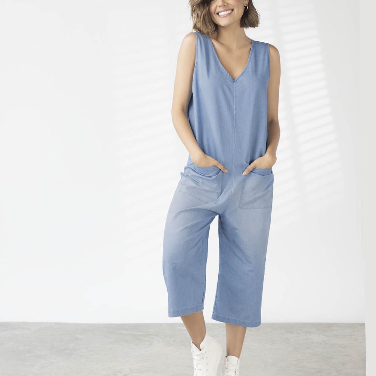 RUTTA - Enterizo Largo Mujer Azul Claro Rutta 2327