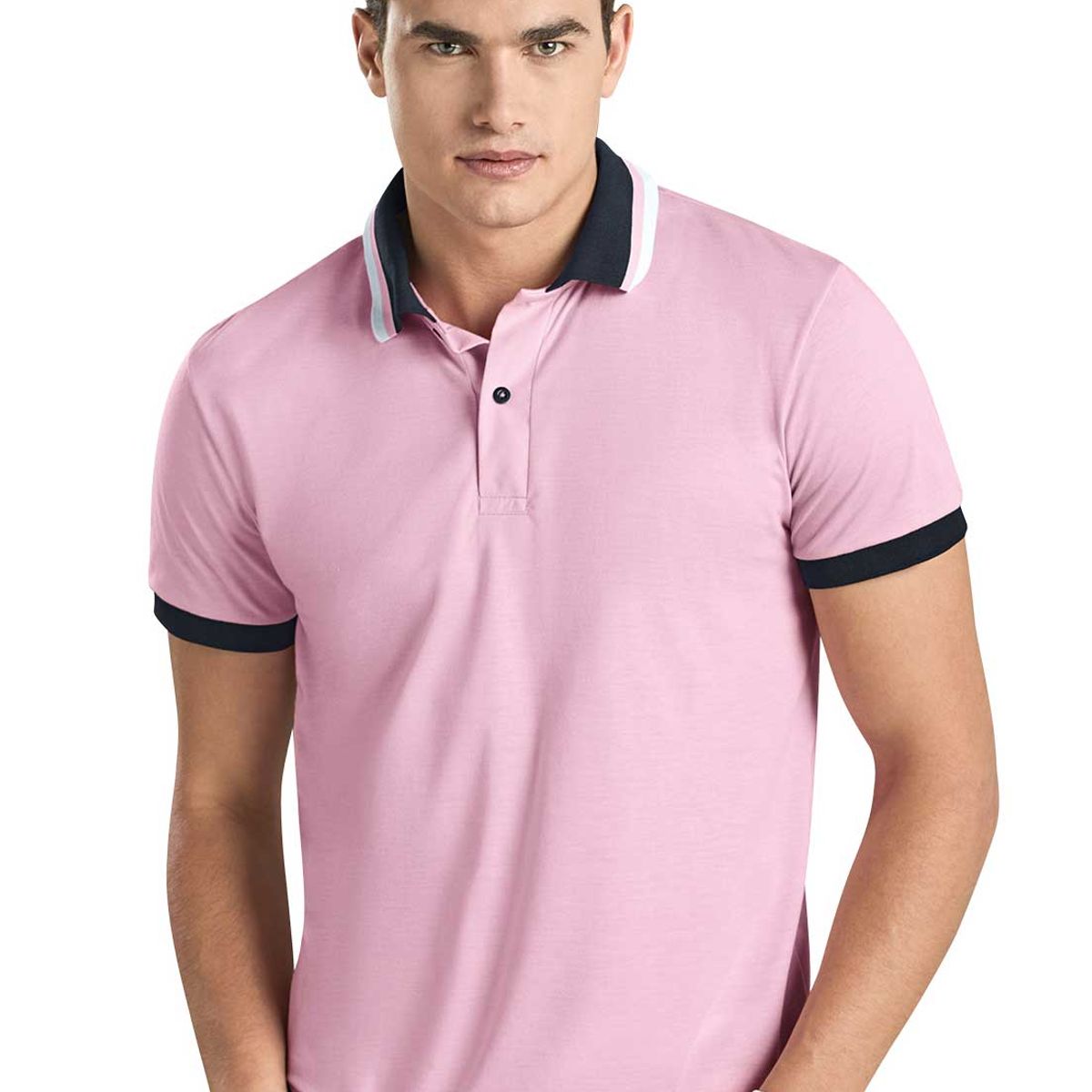 MARKETING PERSONAL - Polo Hombre Rosado Mp 96612
