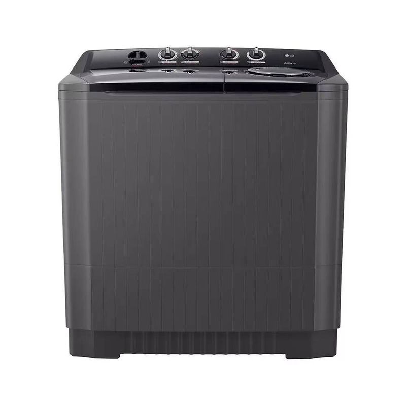 LG - Lavadora LG Semiautomática 15kg 33Lb Negro WP15BARDBMECOL
