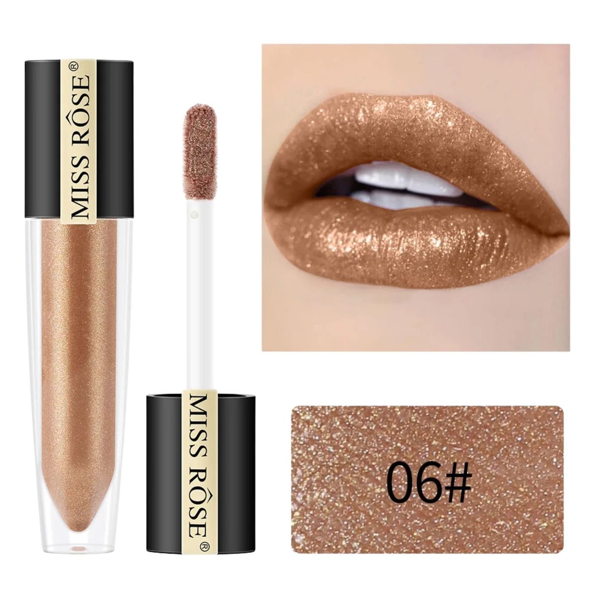 TRENDY - Miss Rose Brillo Labial Brillante
