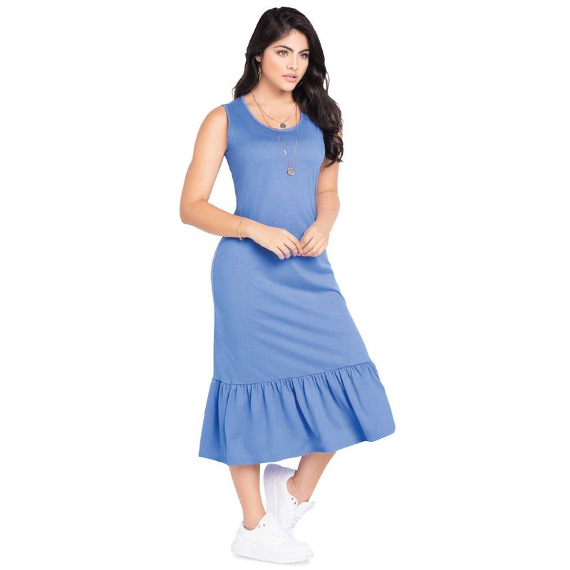 MARKETING PERSONAL - Vestido Largo Mujer Morazul Mp 3766