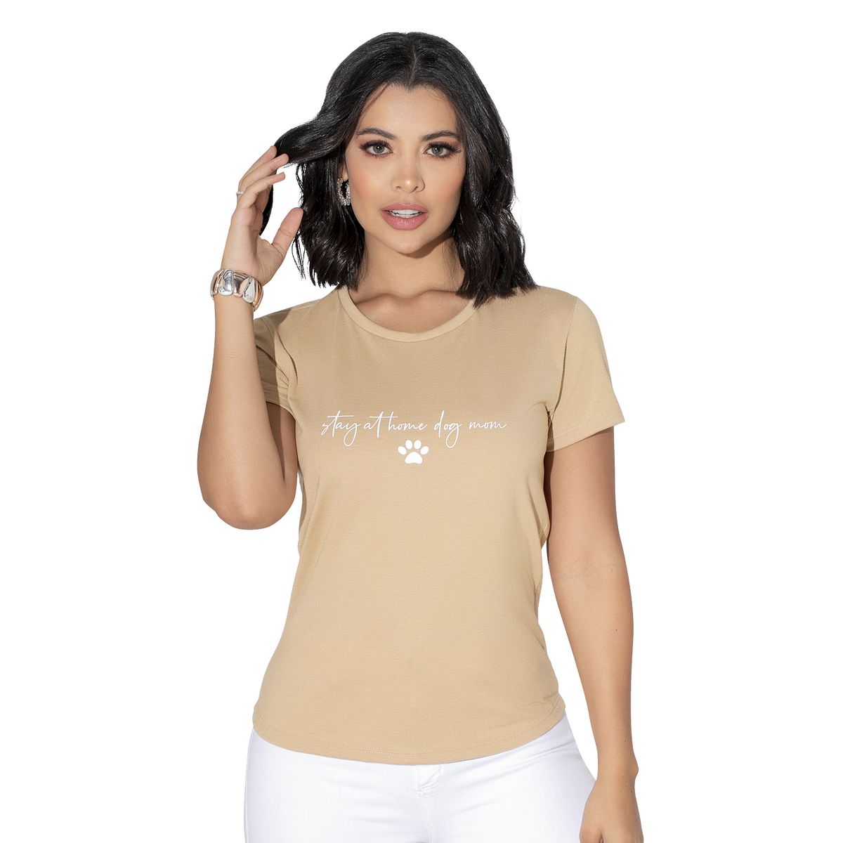 MARKETING PERSONAL - Camiseta Mujer Caramelo Mp 5289