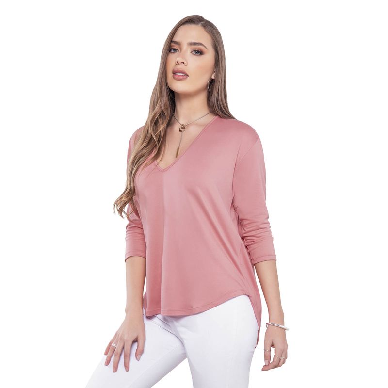 MARKETING PERSONAL - Camiseta Mujer Palo De Rosa Mp 16856