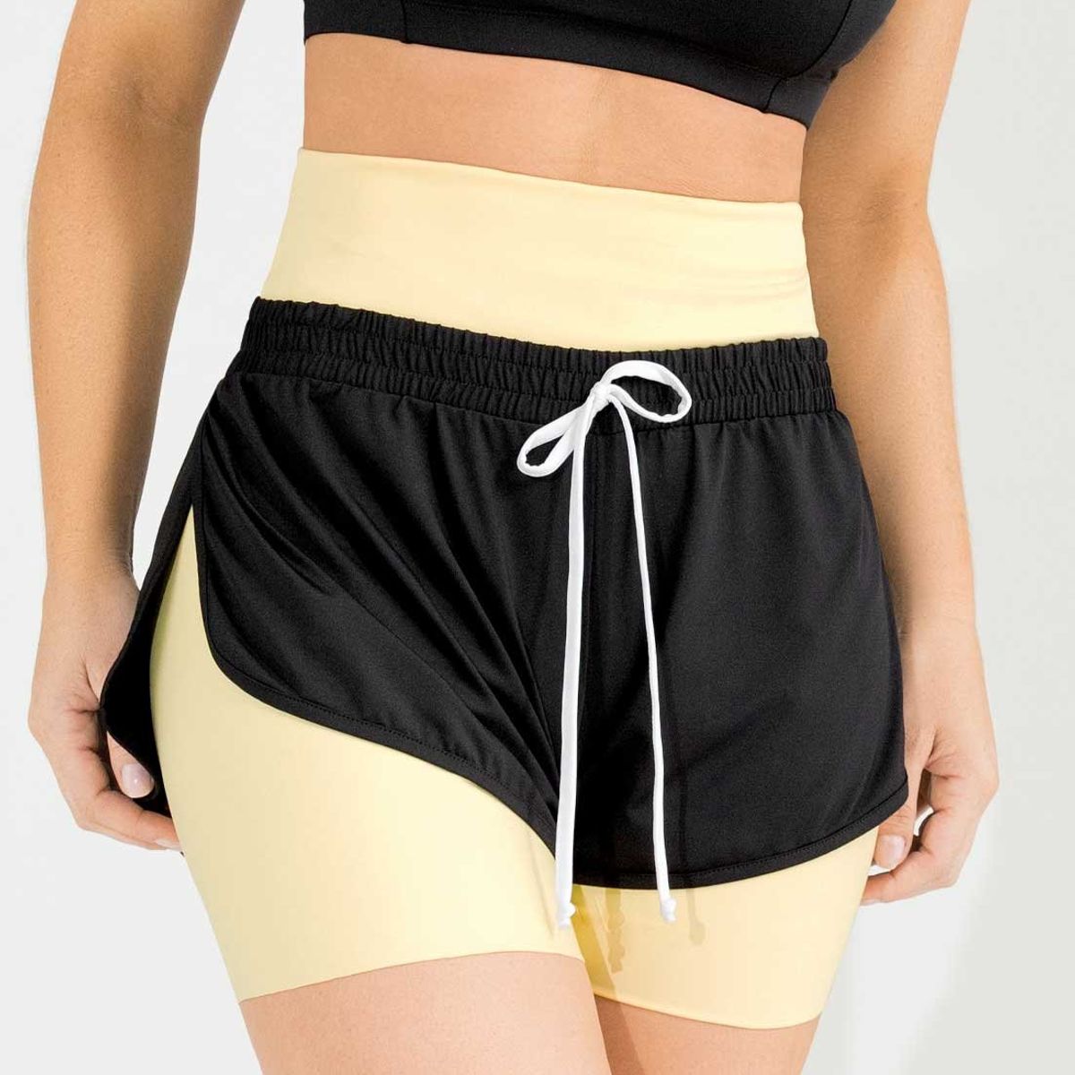 FORMAS INTIMAS - Short Mujer Negro FI 4997