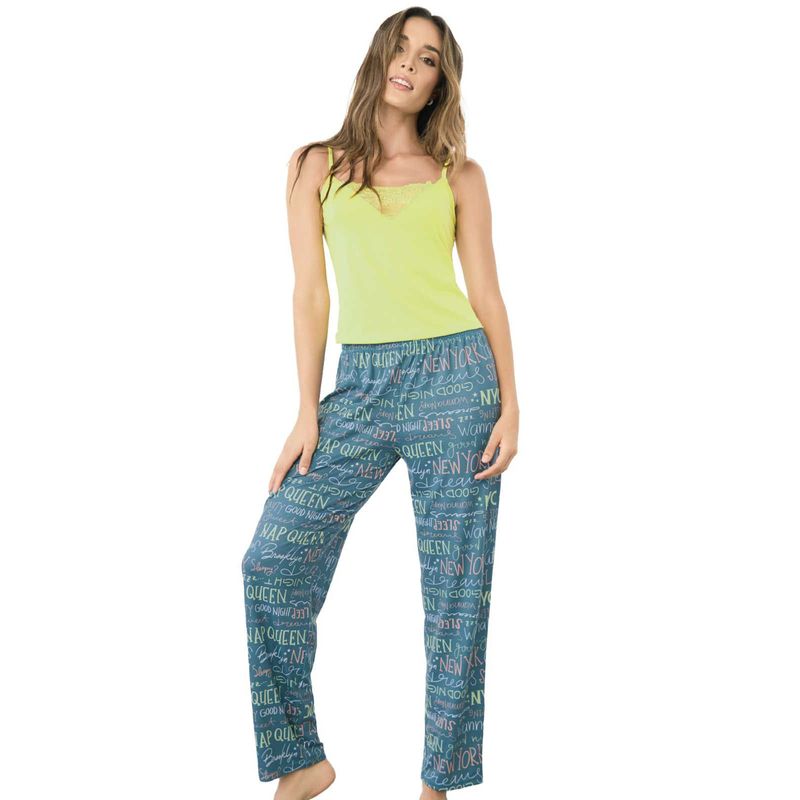 FORMAS INTIMAS - Pijama Mujer Multicolor FI 1621