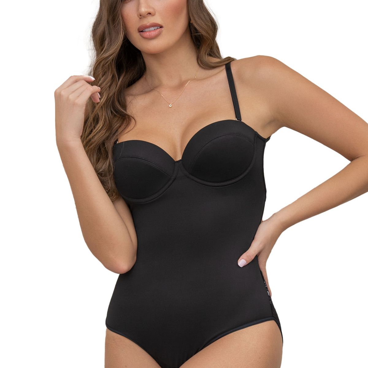 FORMAS INTIMAS - Body Mujer Negro FI 88774